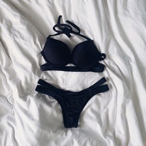 Banded Hottie Halter Push Up Swim Set